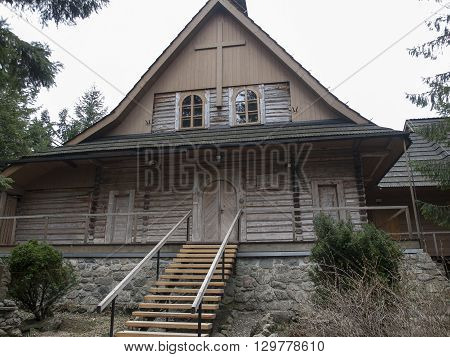 The hermitage of the Albertine Sisters in Zakopane