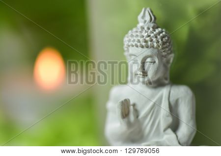 Candles And  Boudha Religion