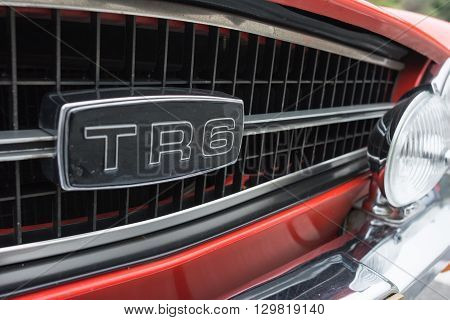 Triumph Tr6 Convertible Logo