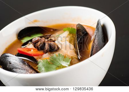 seafoos soup