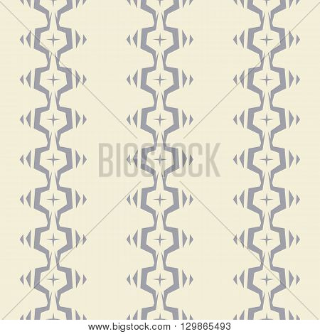 Seamless abstract vector stripe pattern on off white background