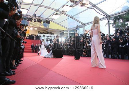 Heike Makatsch attends the screening of 'From The Land Of The Moon (Mal De Pierres)' at the annual 69th Cannes Film Festival at Palais des Festivals on May 15, 2016 in Cannes, France.