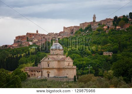 Chiesa di San Biagio church in Montepulciano Tuscany Italy