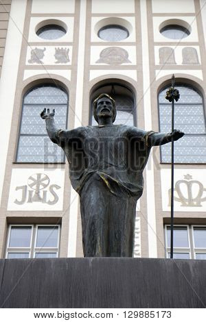 URSBERG, GERMANY - JUNE 09: Saint Joseph, Dominikus Ringeisen Werks in Ursberg, Germany on June 09, 2015.