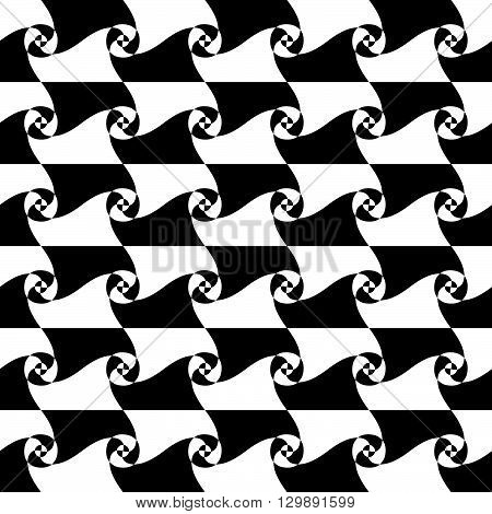 Marble-like, Checkered, Pepita Pattern. Seamlessly Repeatable Tile(s)