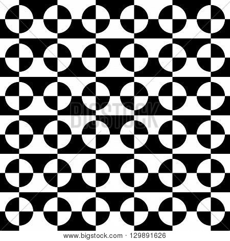 Marble-like, Checkered, Pepita Pattern. Seamlessly Repeatable Tile(s)