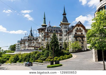 View To The Luxury Grand Hotel Dolder