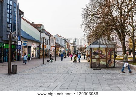 Views Of The City Of Martin In Slovakia