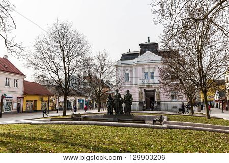 Views Of The City Of Martin In Slovakia