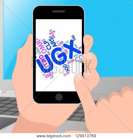 Ugx Currency Indicates Forex Trading And Banknote