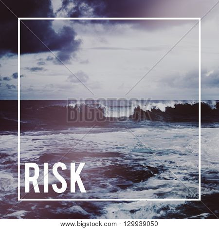 Risk Management Swot Danger Gamble Planning Concept