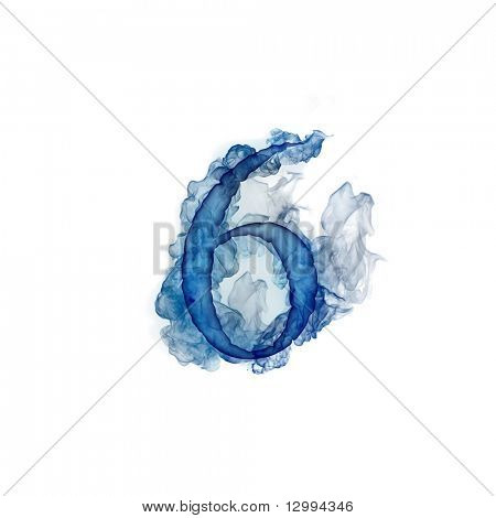 Numero 6. Inchiostro nell'acqua.
