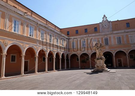 PISA, ITALY - JUNE 06, 2015: Moses, Roman Catholic Archdiocese of Pisa in Italy, on June 06, 2015