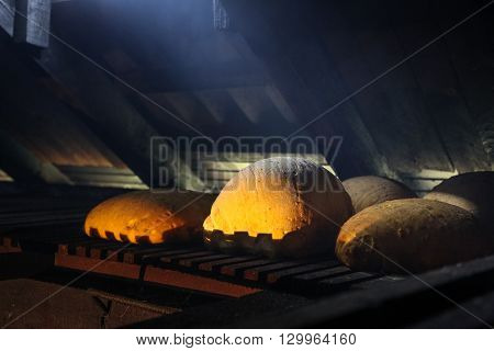 The process of preparing a smoked cheese from goat's milk. Homemade cheese.