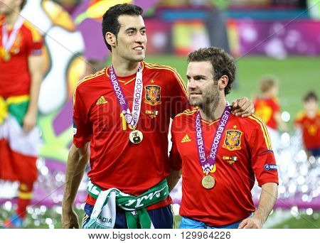 Uefa Euro 2012 Final Game Spain Vs Italy