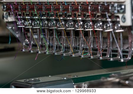 Embroidery machine needle in Textile Industry at Garment Manufacturers, Embroidery needle, Needle with thread