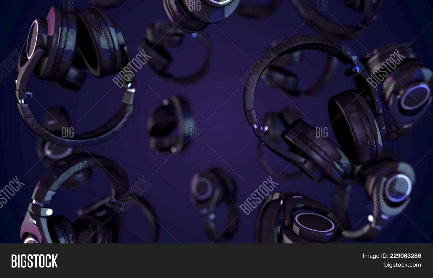 Headphone Animation 4k Image & Photo (Free Trial) Bigstock