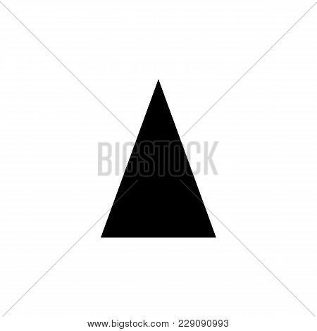Isosceles Triangle Icon. Elements Of Geometric Figure Icon For Concept And Web Apps. Illustration  I