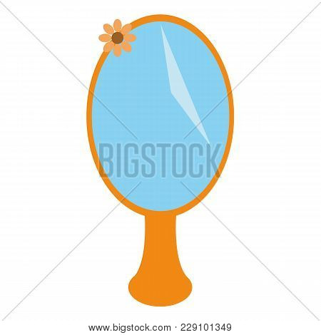 Mirror Icon. Cartoon Illustration Of Mirror Vector Icon For Web Design