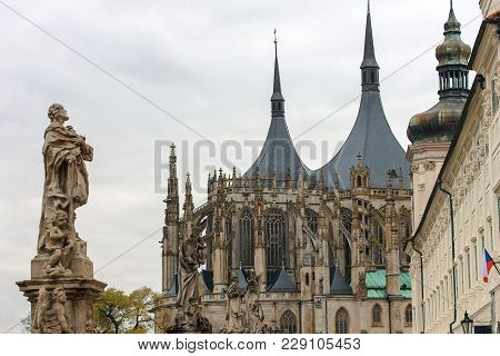Cathedral Of Saint Barbara In Kutna Hora, Bohemia