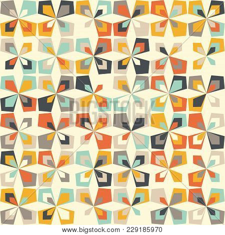 Midcentury Geometric Retro Background Vintage Brown Orange And Teal Colors Seamless Floral Mod Pattern Vector Illustration Abstract Retro Geometric Midcentury 60s 70s Background Retro Wallpaper Poster Id 229185970 Download orange retro images and photos. printmeposter com