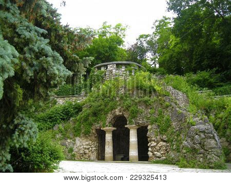 The Dianas Grotto. Flower Park. Pyatigorsk Landmarks The Northern Caucas
