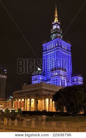 Дворец культуры и науки в Варшаве