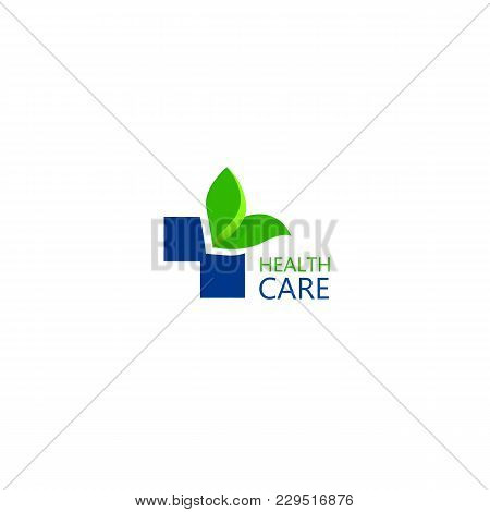 Logo For The Clinic, Pharmaceutical Company. Logo Of The Family Doctor, First Aid. Health And Medica