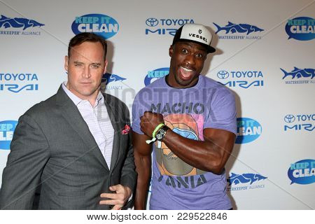 LOS ANGELES - MAR 1:  Matt Iseman, Akbar Gbajabiamila at the 