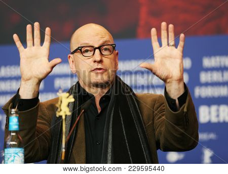 Steven Soderbergh attends the 'Unsane' press conference during the 68th Film Festival Berlin at Grand Hyatt Hotel on February 21, 2018 in Berlin, Germany.