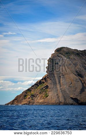 Rock Of The Indian Head Above The Sea At La Ciotat