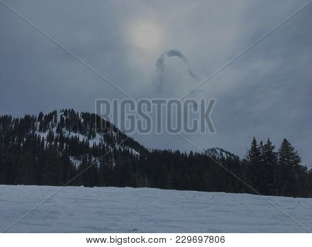 Winter Majestic Views Around Wasatch Front Rocky Mountains, Brighton Ski Resort, Close To Salt Lake 