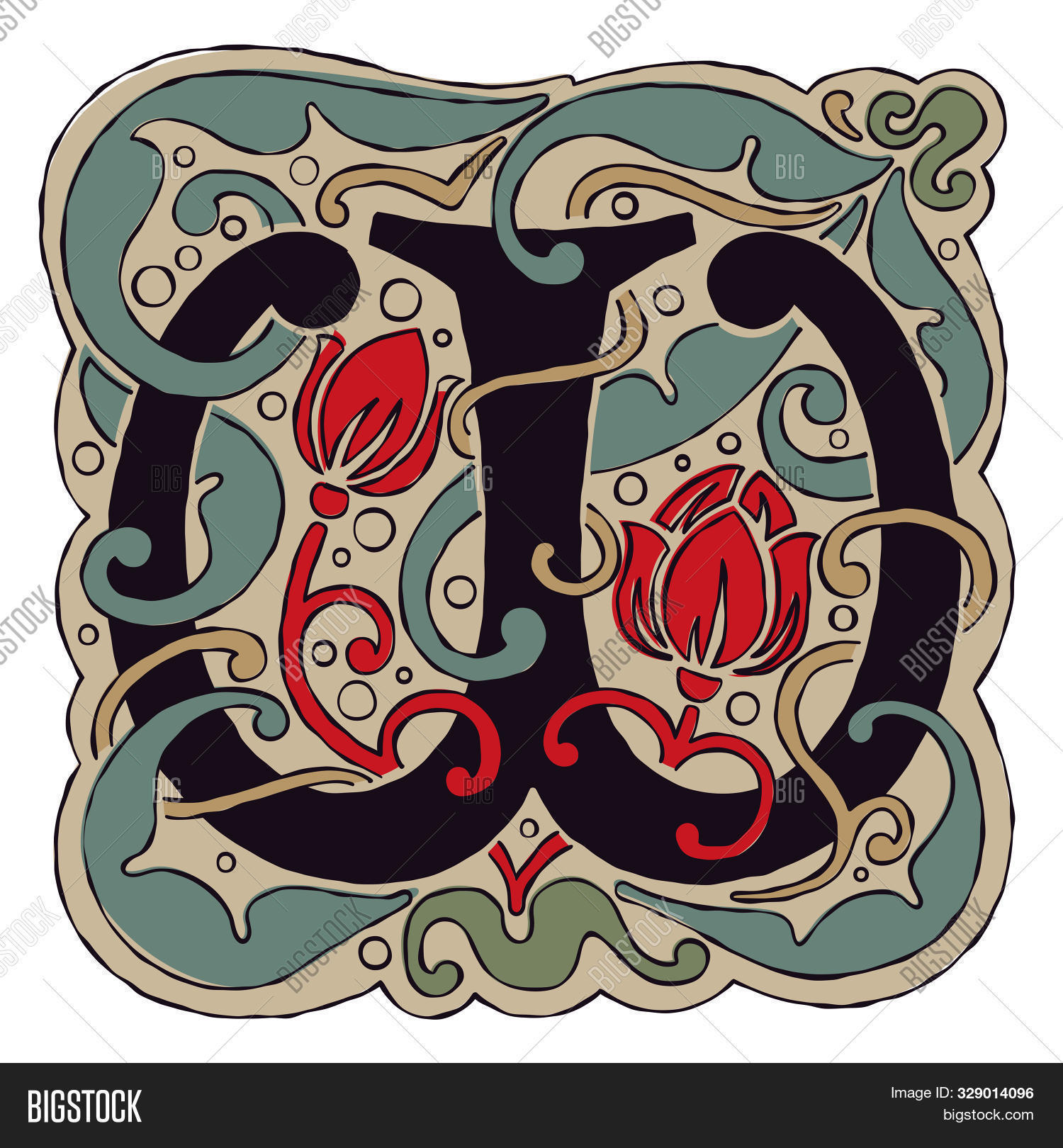 W Letter Vintage Vector & Photo (Free Trial) | Bigstock