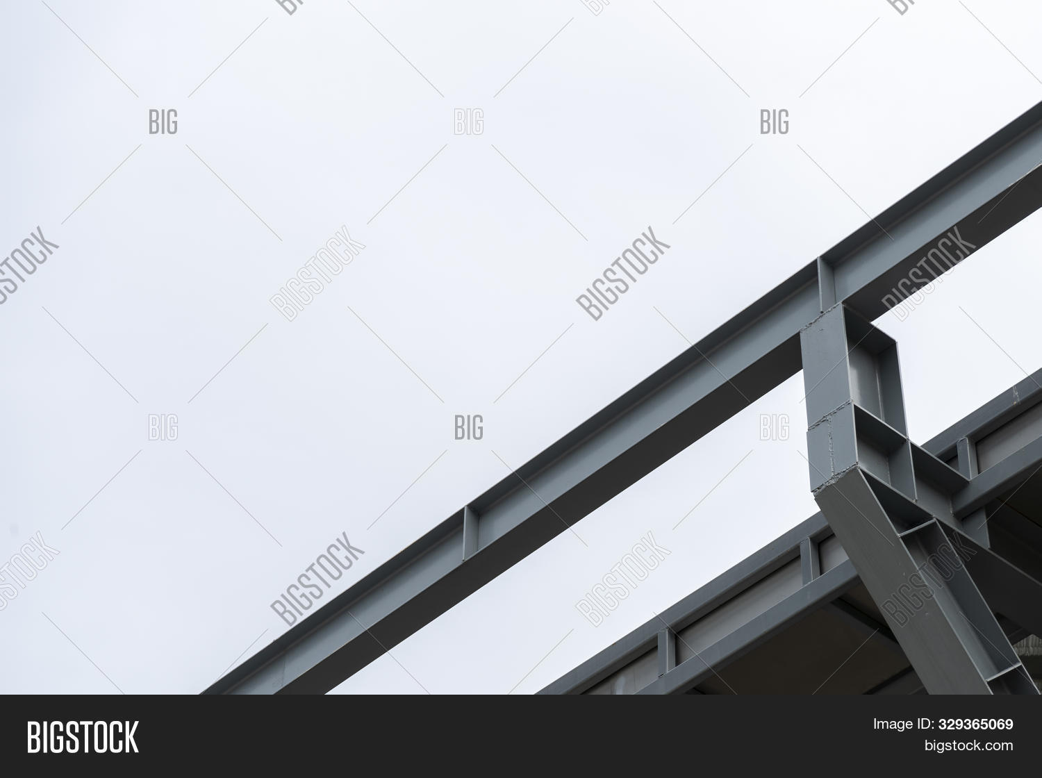 Steel Frame Structure Image & Photo (Free Trial) | Bigstock