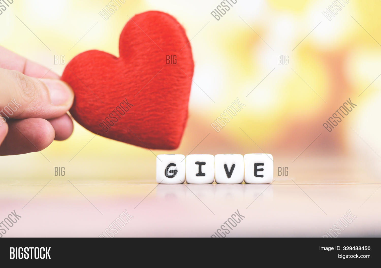 Give Love Red Heart Image & Photo (Free Trial) Bigstock