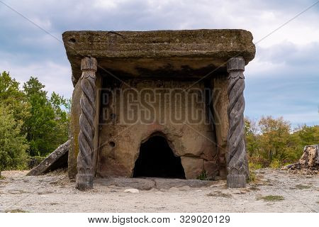 Gelendzhik District, Ancient Dolmens In The Valley Of The River Zhane.