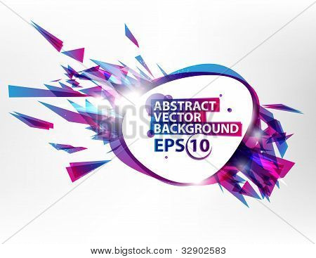 Abstrakti kupla vector tausta