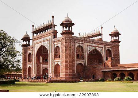Main Gateway For Taj Mahal Entrance