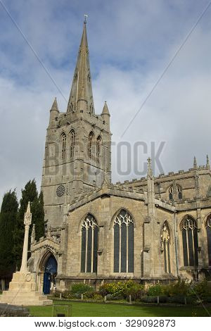 Oakham, United Kingdom. October 19, 2019 - All Saints Church In Oakham Uk