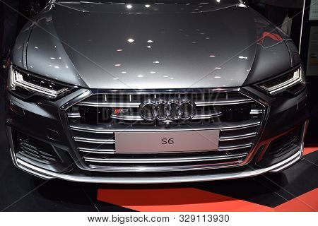 Frankfurt, Germany, September 09-2019: Audi S6 Iaa 2019