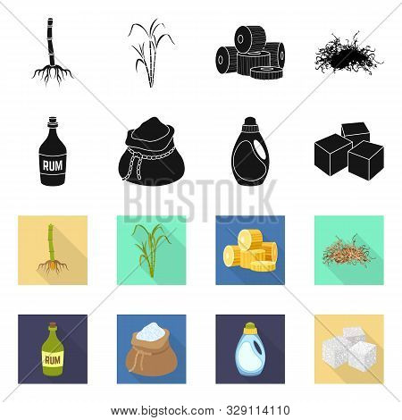 Vector Illustration Of Farm And Agriculture Icon. Collection Of Farm And Sweet Vector Icon For Stock