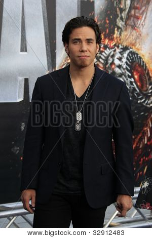 LOS ANGELES - Mai 10: Apolo Anton Ohno bei der Premiere von Universal Pictures 'Battleship' The ohne