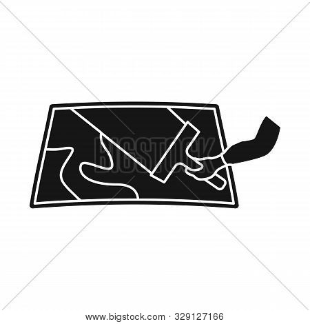 Vector Illustration Of Windscreen And Clean Logo. Set Of Windscreen And Car Stock Vector Illustratio
