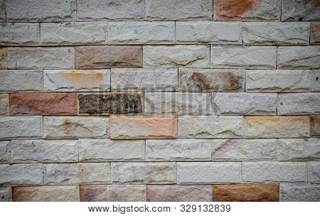 Texture And Background Of Brick In Structure
