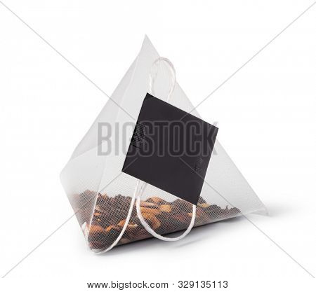Teabag Isolated on white background