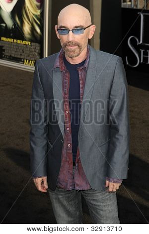 HOLLYWOOD, CA. - 7 Mayıs: Jackie Earle Haley Warner Bros. Resimler dünya prömiyeri geldiğinde ' karanlık 