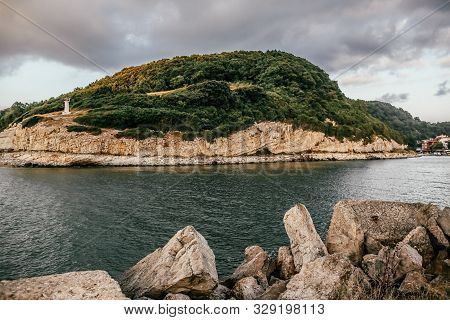 View Of The Black Sea From The Shore Of Agva . Turkey