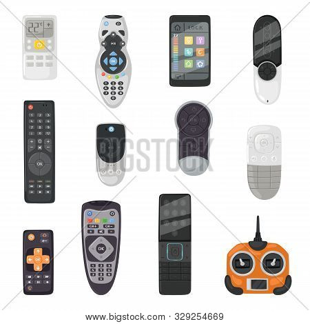 Remote Control Vector Tv Remoted Controller Television Channel Technology Media Entertainment Equipm