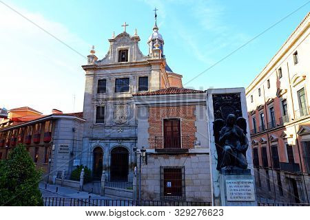 Monument To Victoria Eugenia And Alfonso Xiii And Church Of The Armed Forces Iglesia Catredral De La