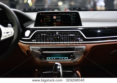 Frankfurt, Germany, September 11-2019: Bmw X7 Iaa 2019